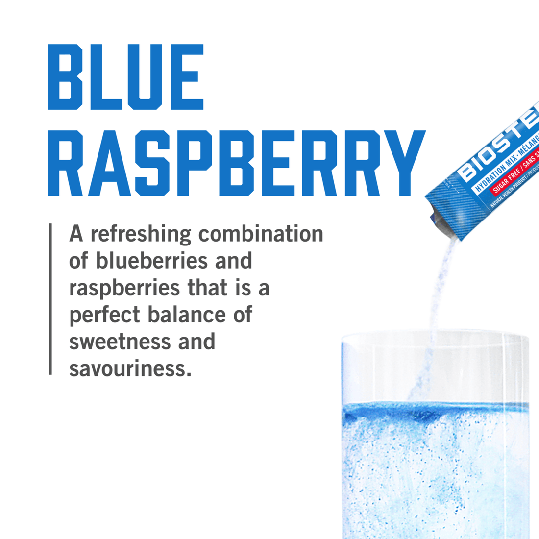 HYDRATION MIX / Blue Raspberry - 12 Servings – BioSteel – Canada