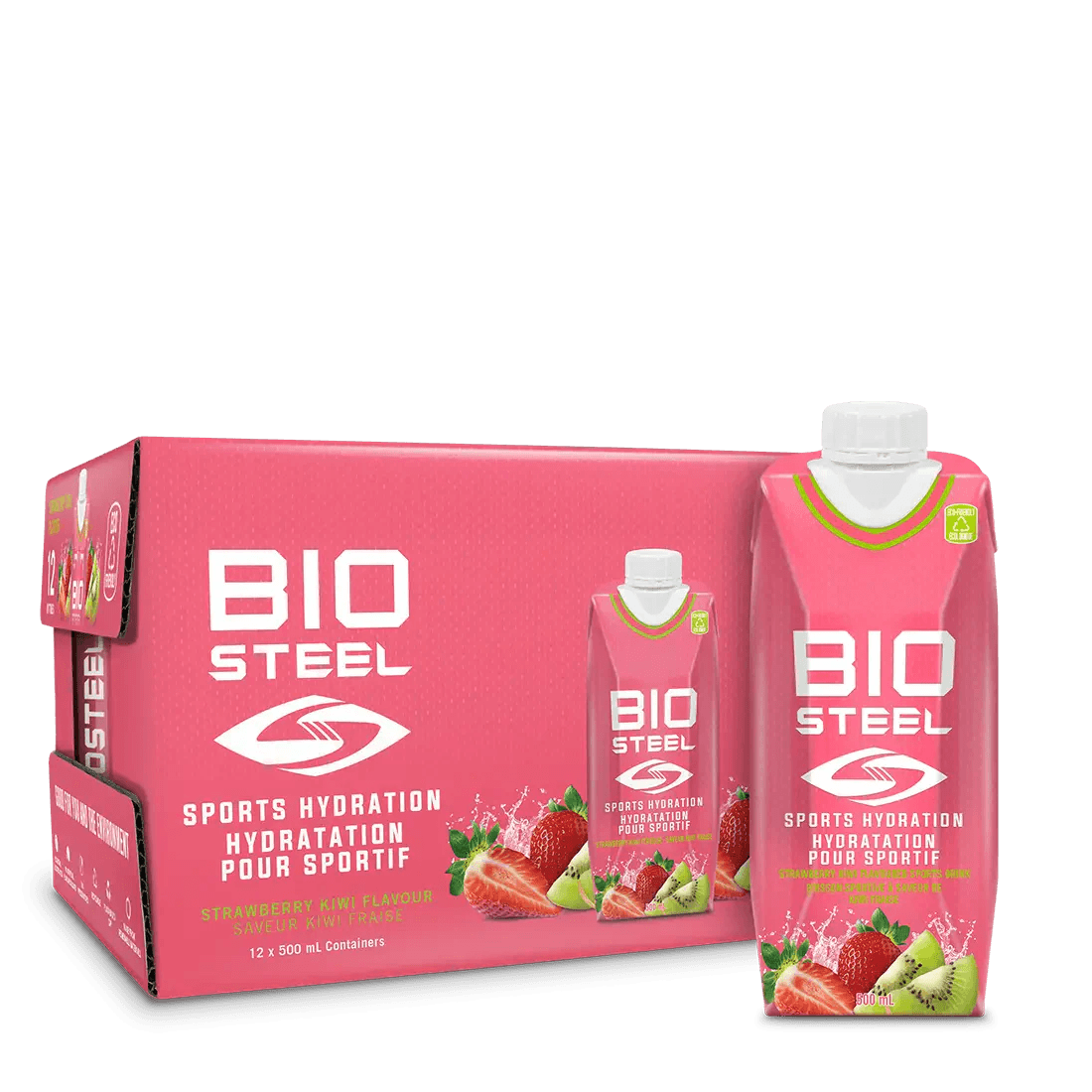 Biosteel Box Sports Drink / Strawberry Kiwi - 12 Pack – BioSteel – Canada