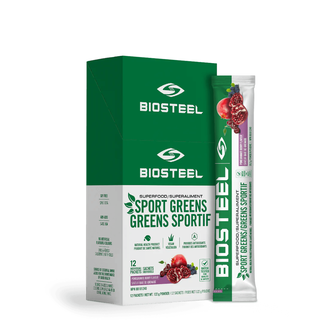 SPORT GREENS / Pomegranate Berry - 12 Servings