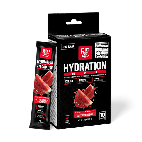 Hydration MAX / Salty Watermelon - 10 Packets β BioSteel
