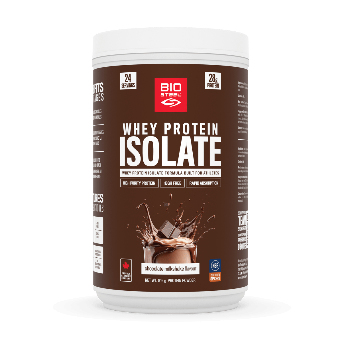 BIOSTEEL PROTEIN POWDER: WHEY, RECOVERY & PLANT-BASED – BioSteel