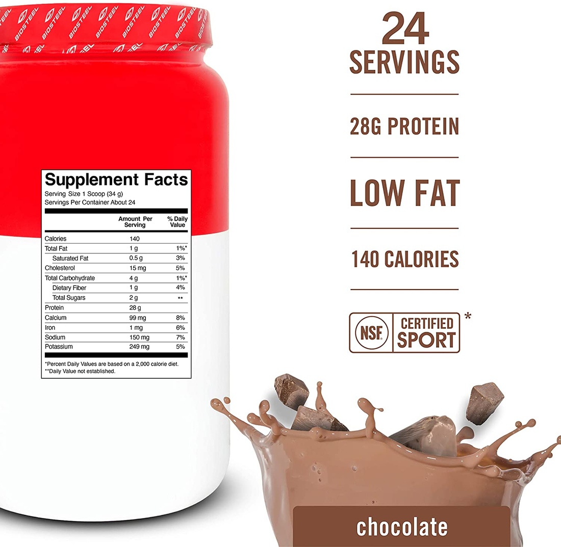 Chocolate Grass-Fed Whey Protein Powder | Plain Nutrition Canada