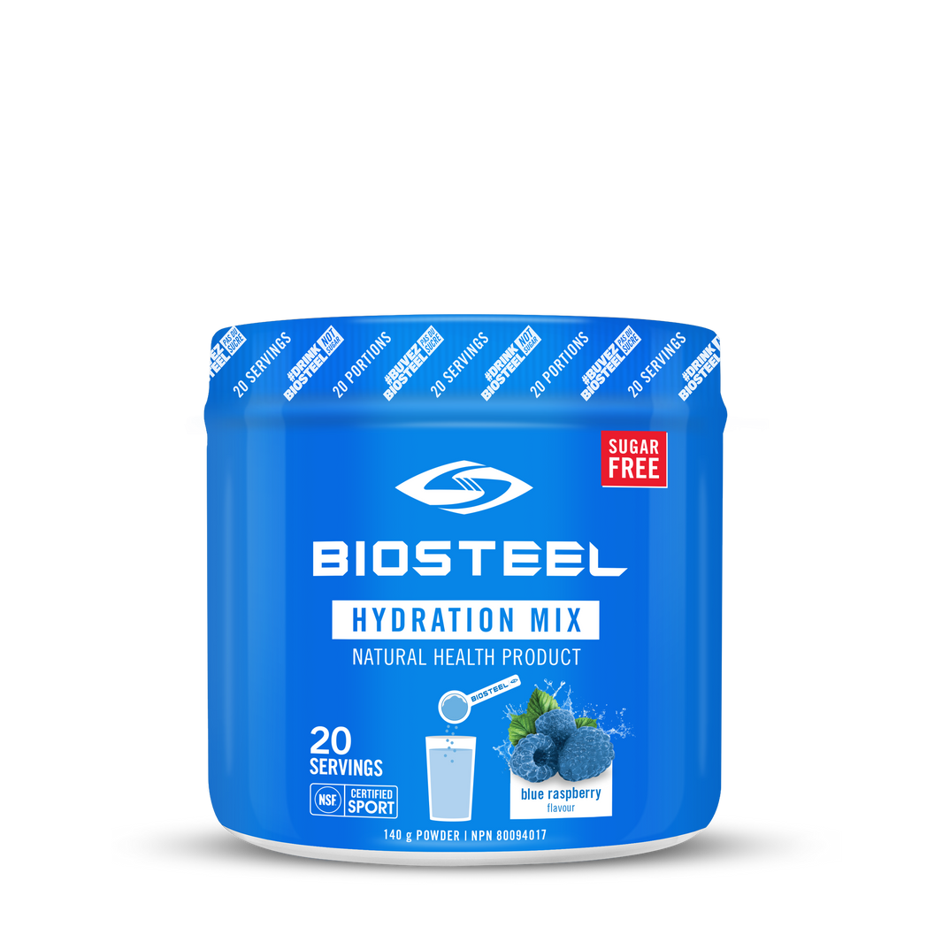 HYDRATION MIX / Blue Raspberry - 20 Servings – BioSteel – Canada