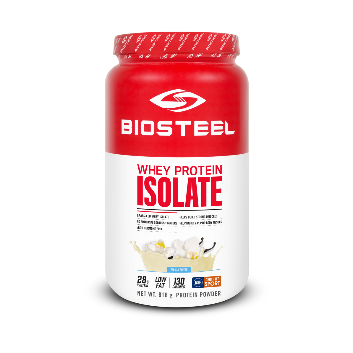 WHEY PROTEIN ISOLATE / Vanilla - 24 Servings – BioSteel – Canada